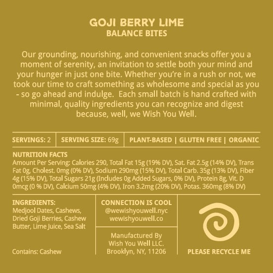 GOJI BERRY LIME